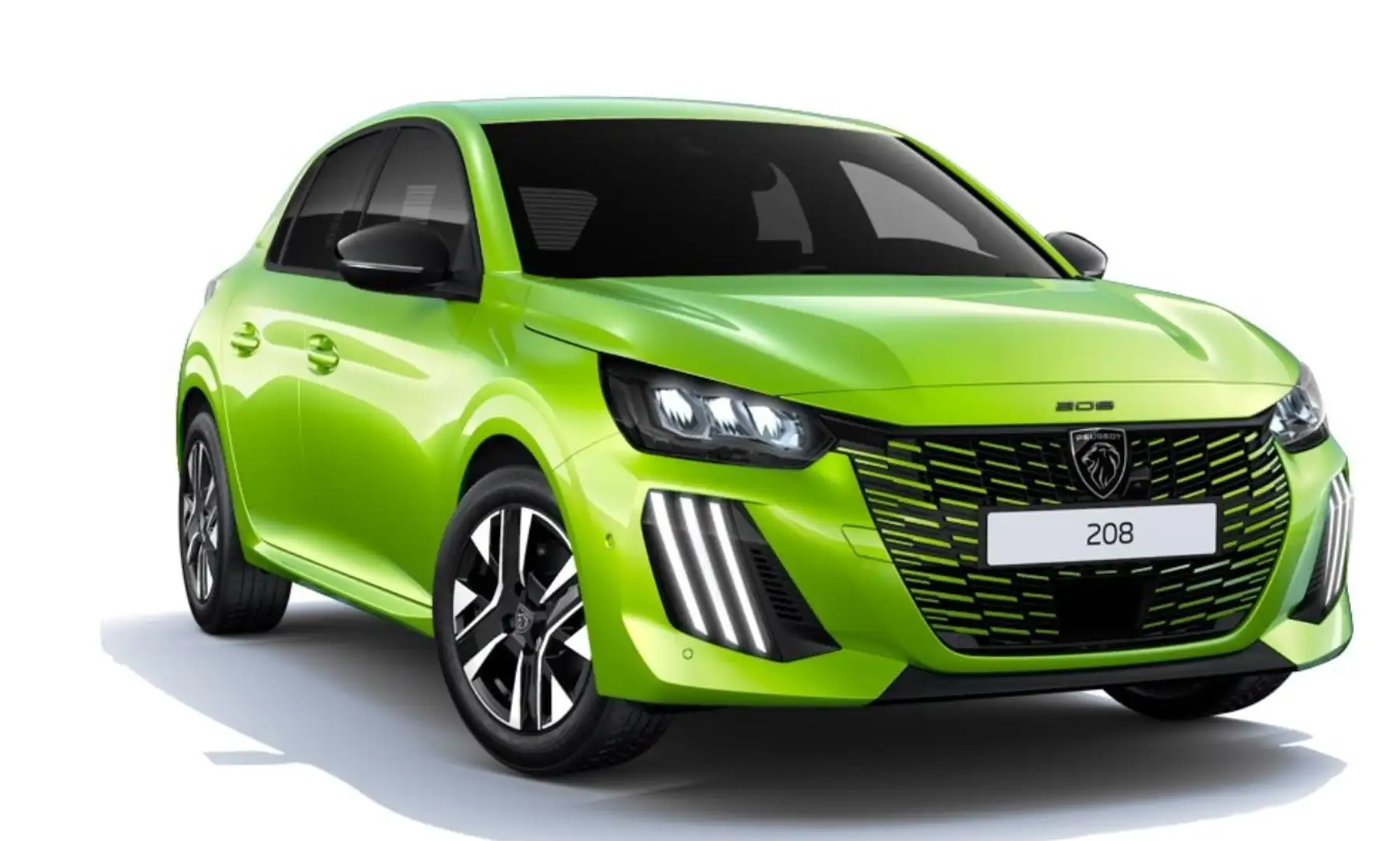 Peugeot 208 Hybrid 100 Allure Gelb - 2