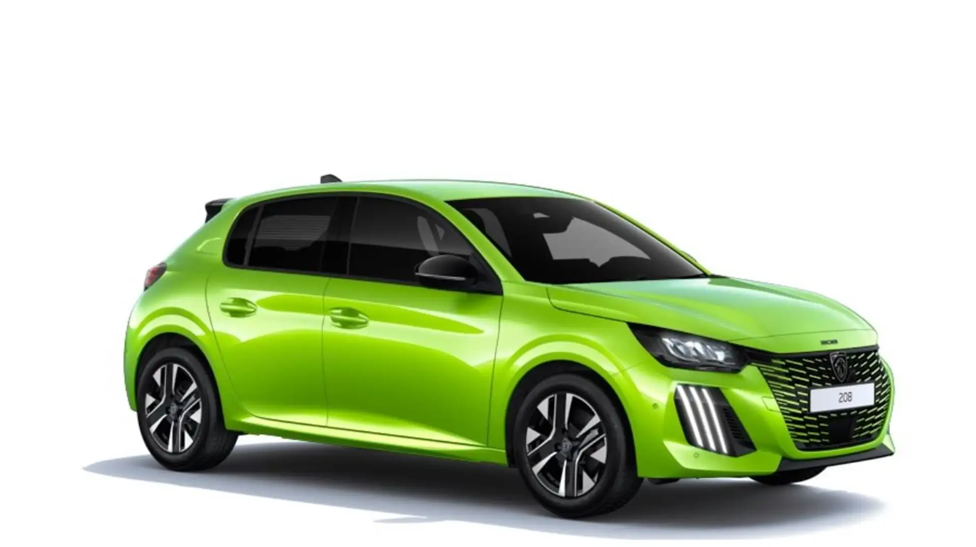Peugeot 208 Hybrid 100 Allure Gelb - 1