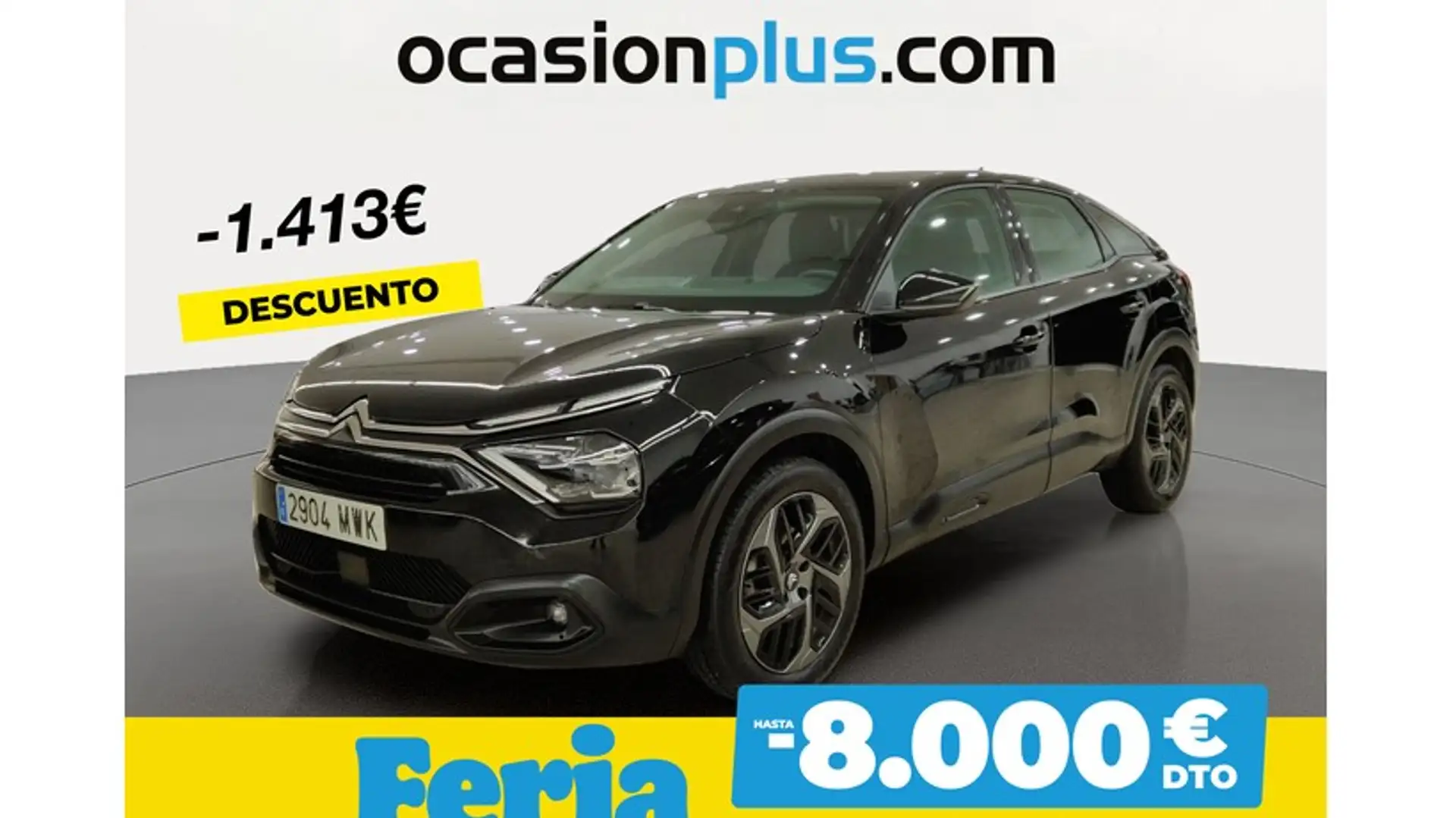 Citroen C4 1.2 PureTech Plus S&S 130 Zwart - 1