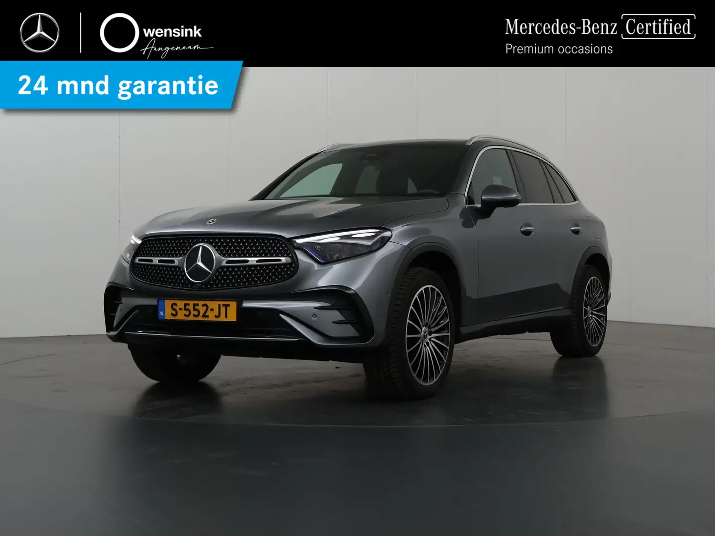 Mercedes-Benz GLC 300 300e 4MATIC AMG Line | Panoramadak | Keyless | 360 Gris - 1