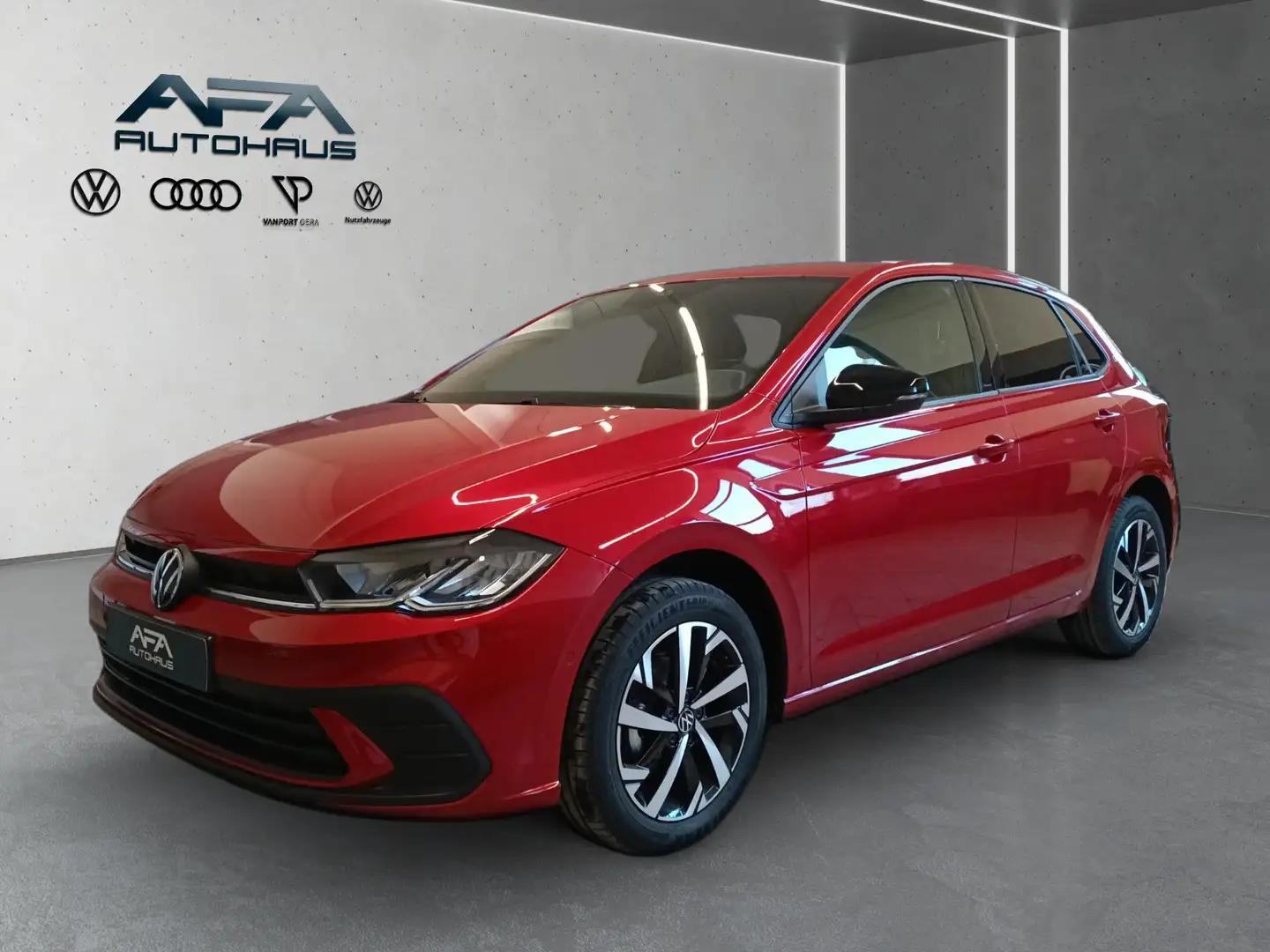 Volkswagen Polo 1.0 TSI GOAL DSG LED*NAV*SHZ*ACC*App-Conn. Rot - 2