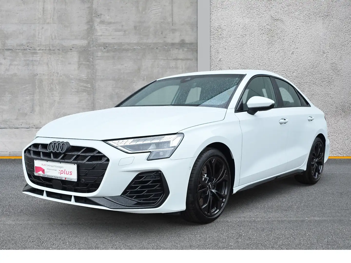 Audi S3 Limousine TFSI qu LEDER VIRTUAL+ NAVI Weiß - 2