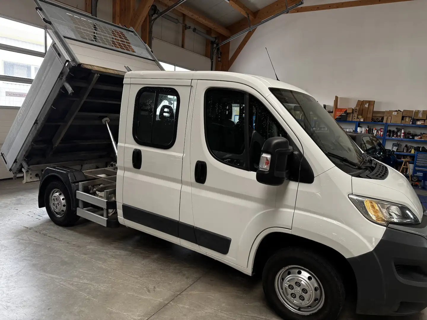 Citroen Jumper 2.2 HDI Doka 3-Seiten Kipper Wit - 1