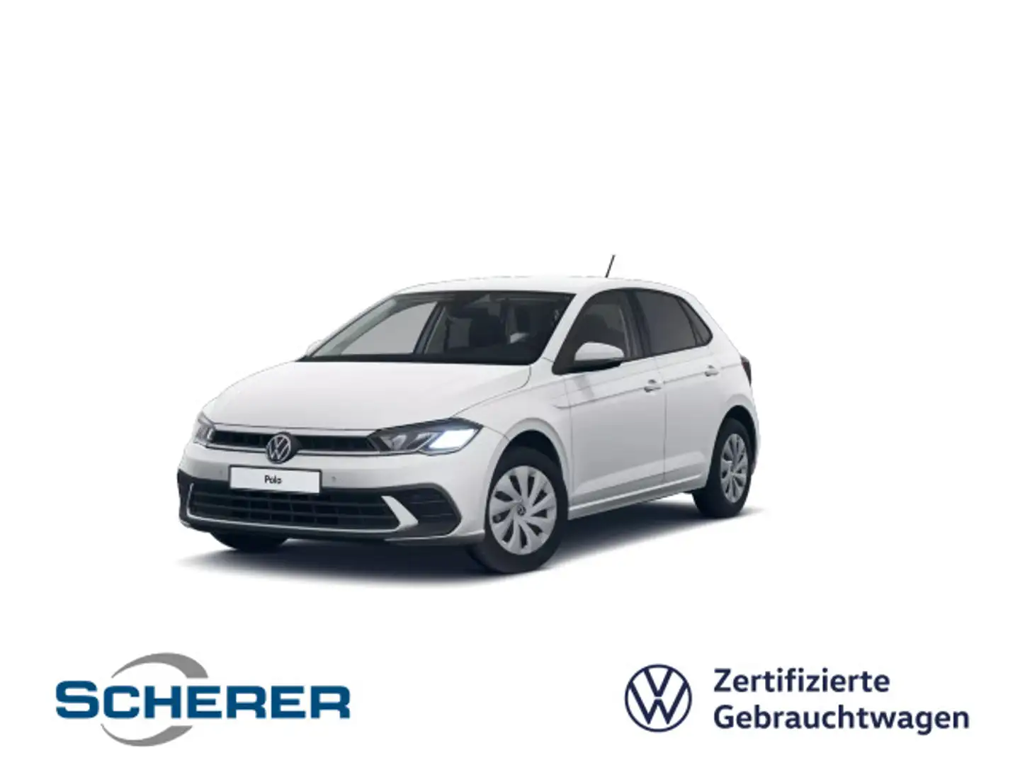 Volkswagen Polo Life 1.0 TSI, NAVI, SHZ, RFK, ACC, EPH, IQ. Weiß - 1