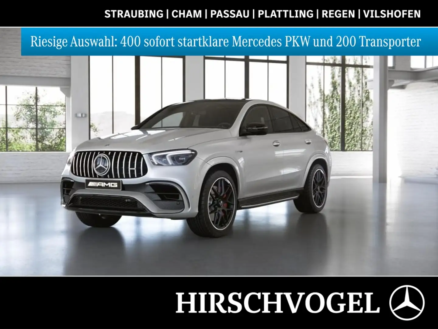 Mercedes-Benz GLE 63 AMG S 4M+ Night+Drivers-P.+Pano+DISTRONIC Weiß - 1