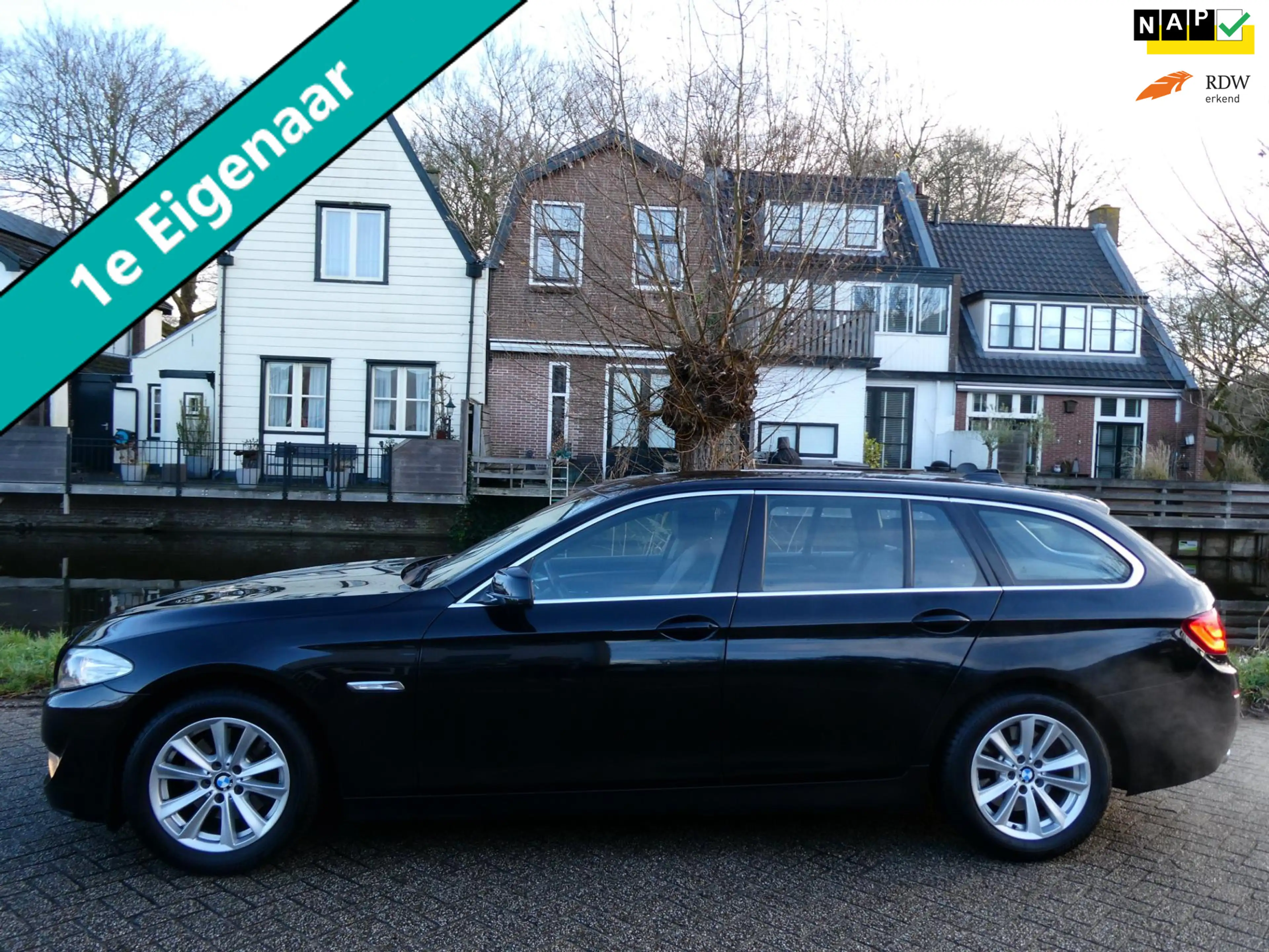 BMW 523 5-serie Touring 523i Exe 204pk Automaat 1e eig. Cl