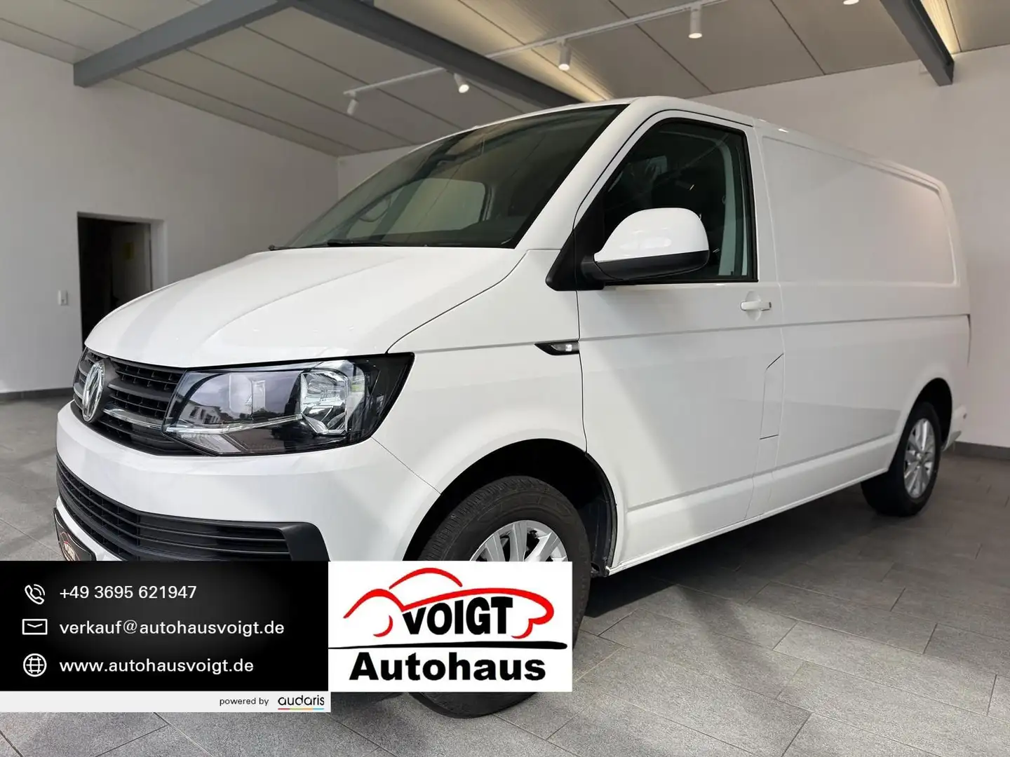 Volkswagen T6 Transporter T6 2.0 TDI Kasten PDC Klima Weiß - 1