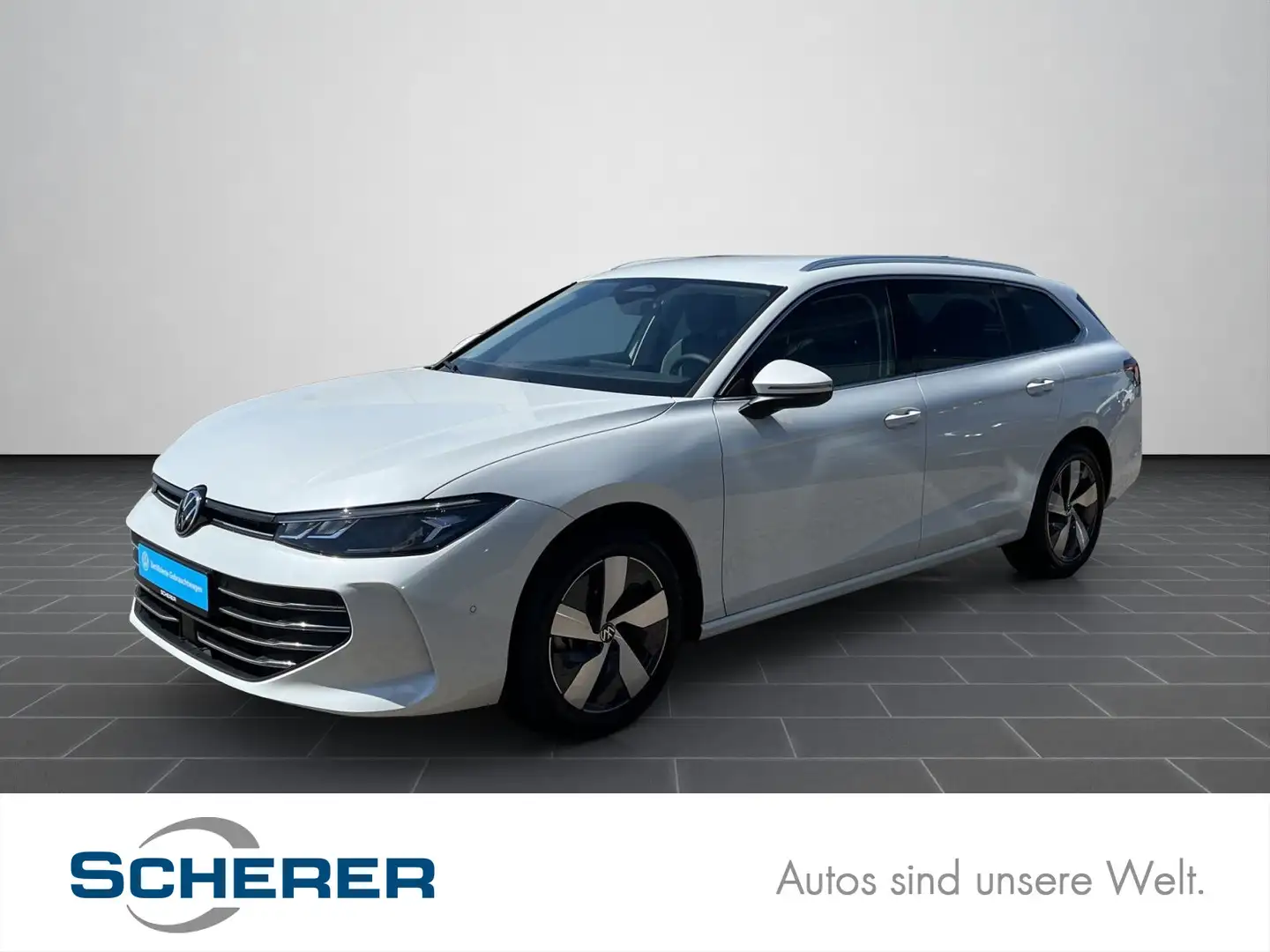 Volkswagen Passat Variant 1.5 eTSI Business DSG/AHK/360°/PD Weiß - 1
