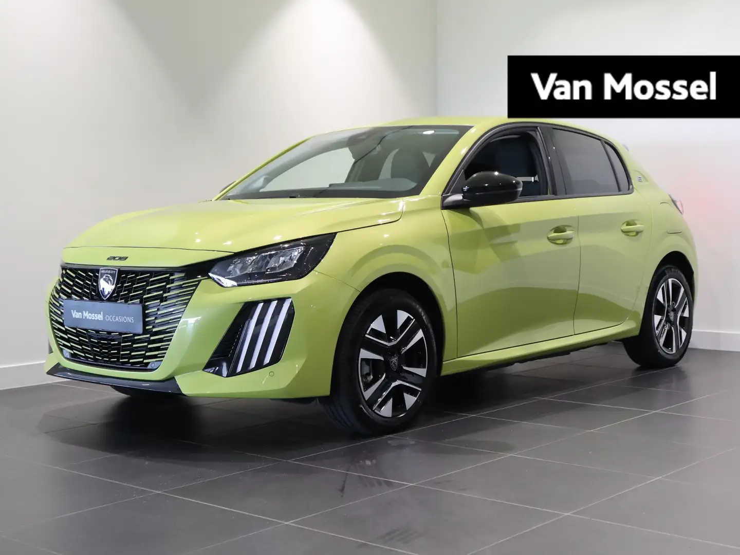 Peugeot e-208 EV E-STYLE 50 kWh P' SENSOREN VOOR ACHTER | FULL L Jaune - 1