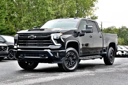Black 2024 Chevrolet Silverado 2500HD Pickup Truck Four-Wheel Drive Automatic