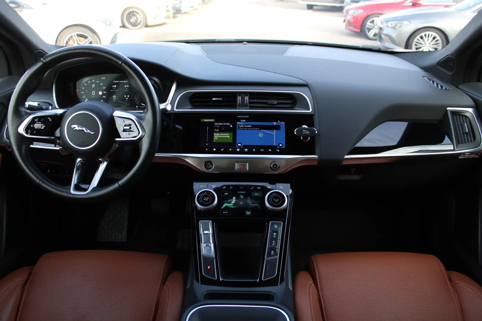 Jaguar I-Pace EV400 HSE 90 kWh SOH 88.5% LEDER MEMORY PANORAMADA Noir - 2