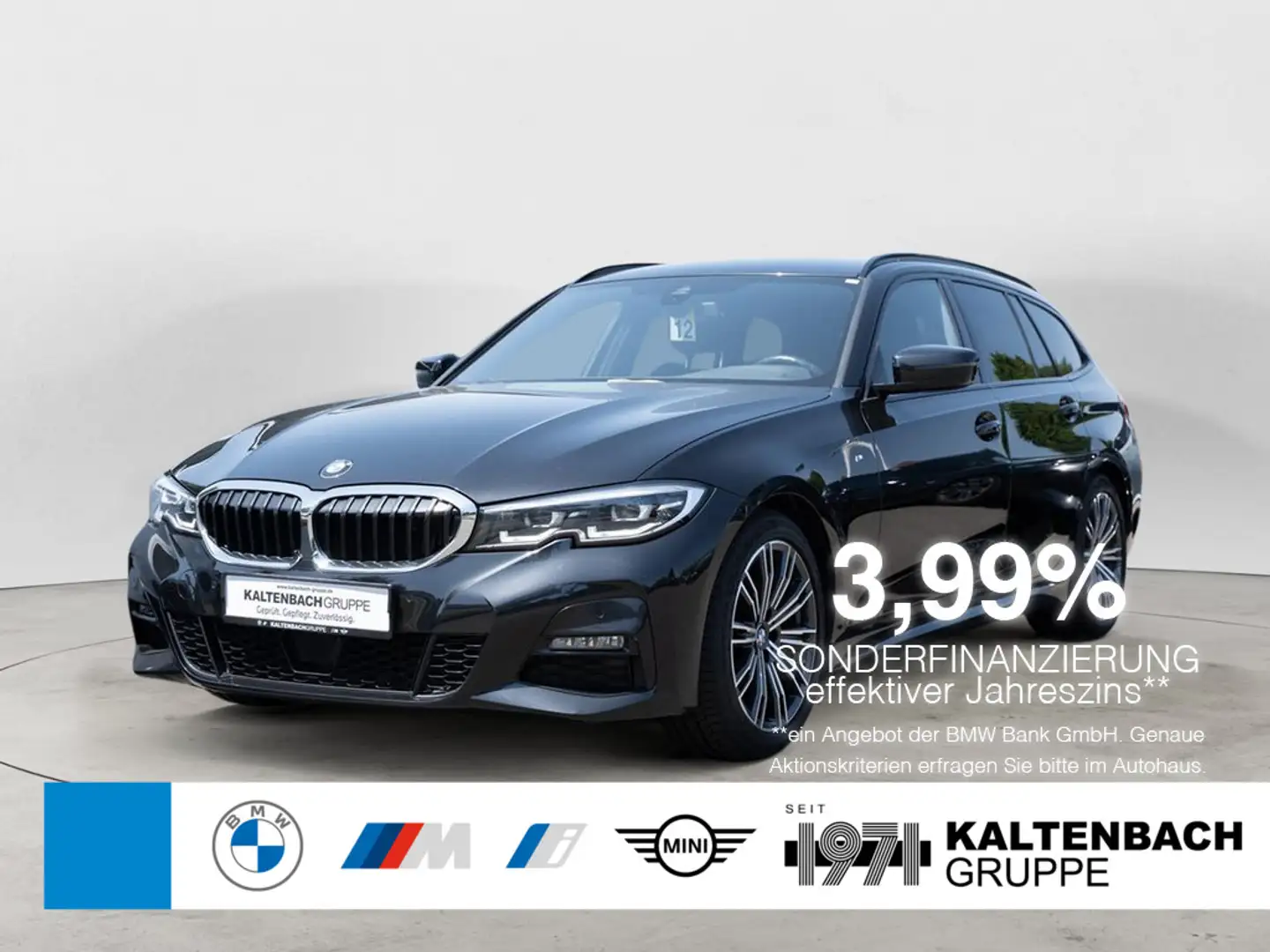 BMW 320 d Touring M-Sportpaket LED ACC NAVI SHZ Noir - 1