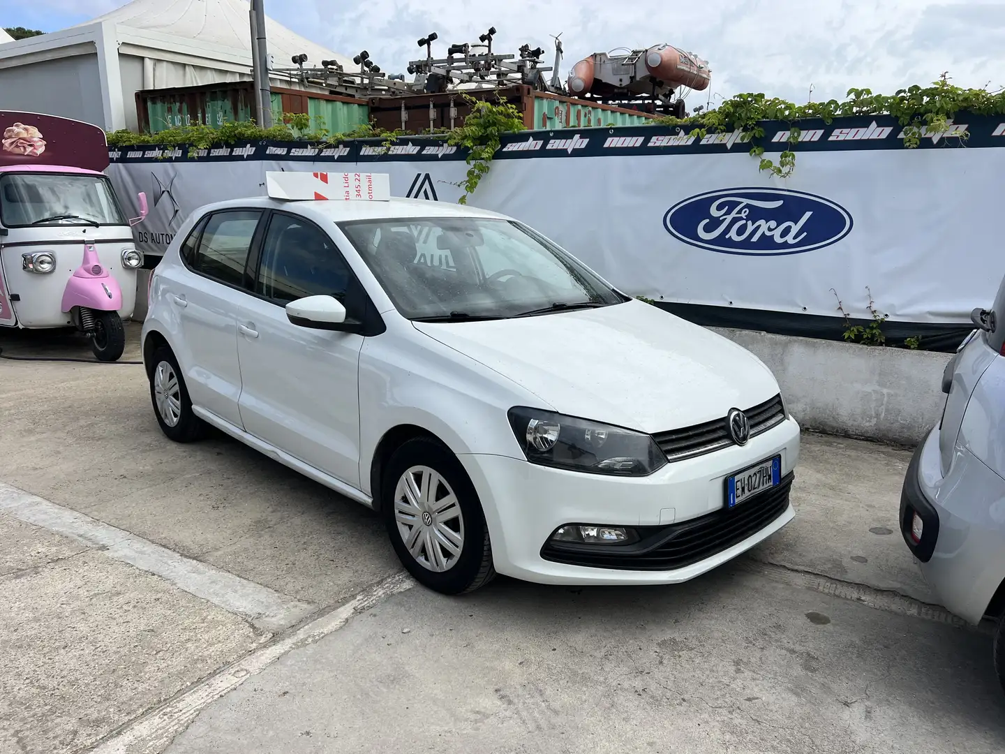 Volkswagen Polo V 2014 5p 1.0 mpi Trendline 60cv Bianco - 1