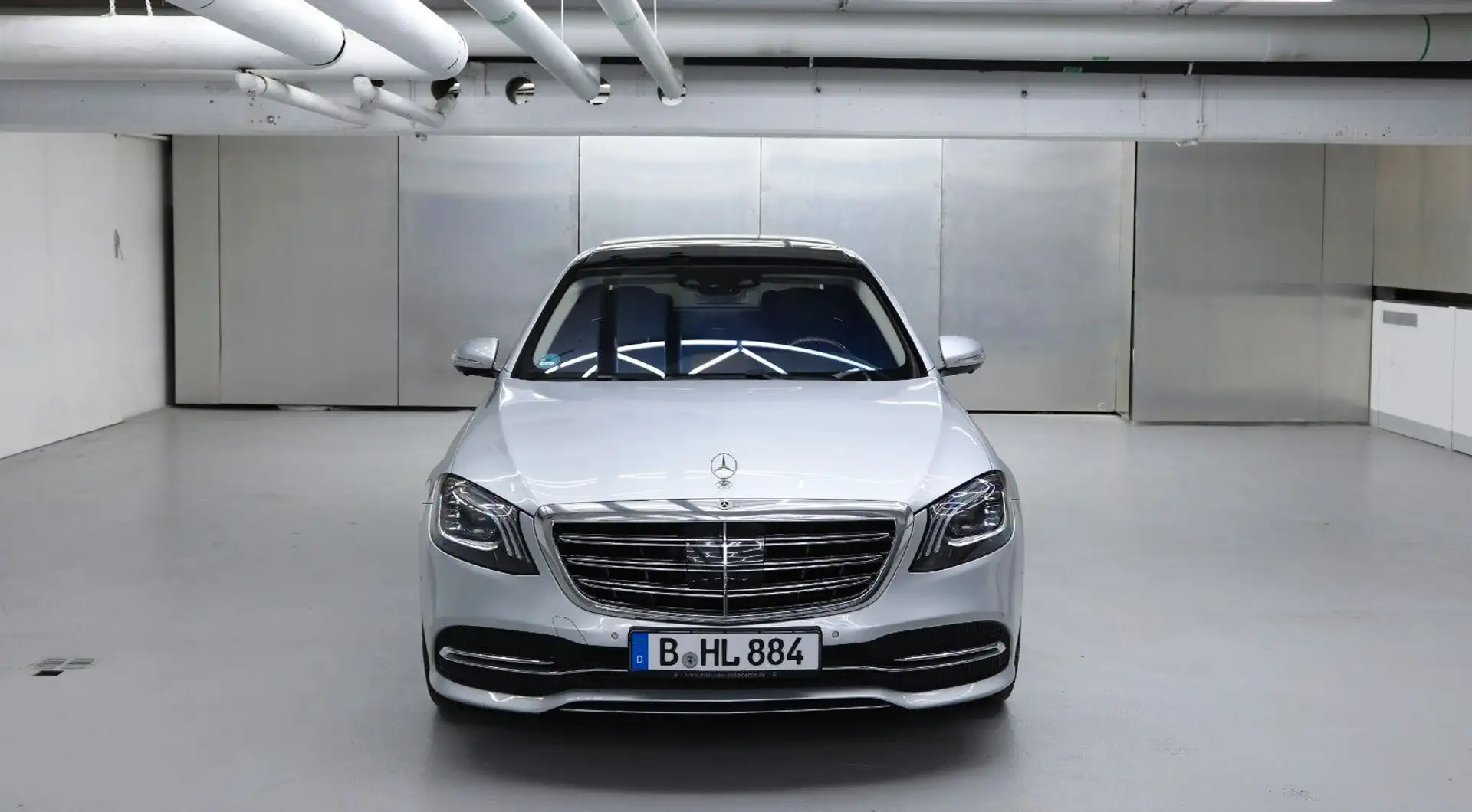Mercedes-Benz S 400 d 4Matic L 2.Hand Chauffeurpaket Silber - 2