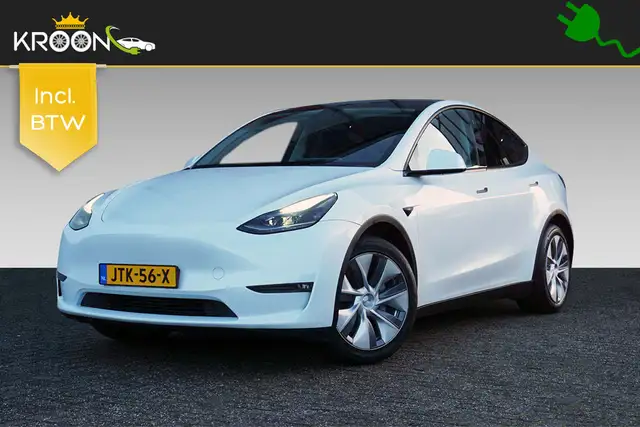Tesla Model Y Long Range AWD 75kWh SOH 93% Trekhaak