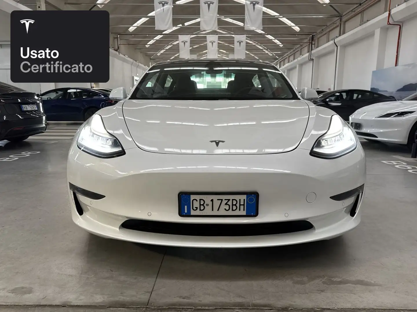 Tesla Model 3 Long Range AWD Bianco - 2