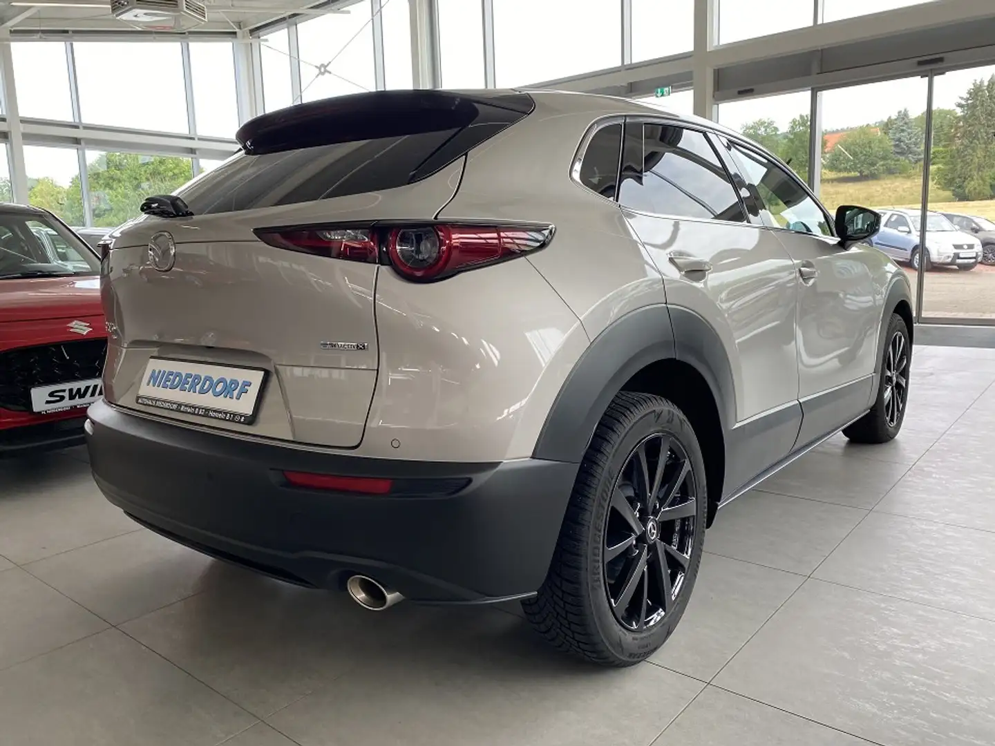 Mazda CX-30 Homura 186 PS 4WD, Premium AUTOMATIK Silber - 2
