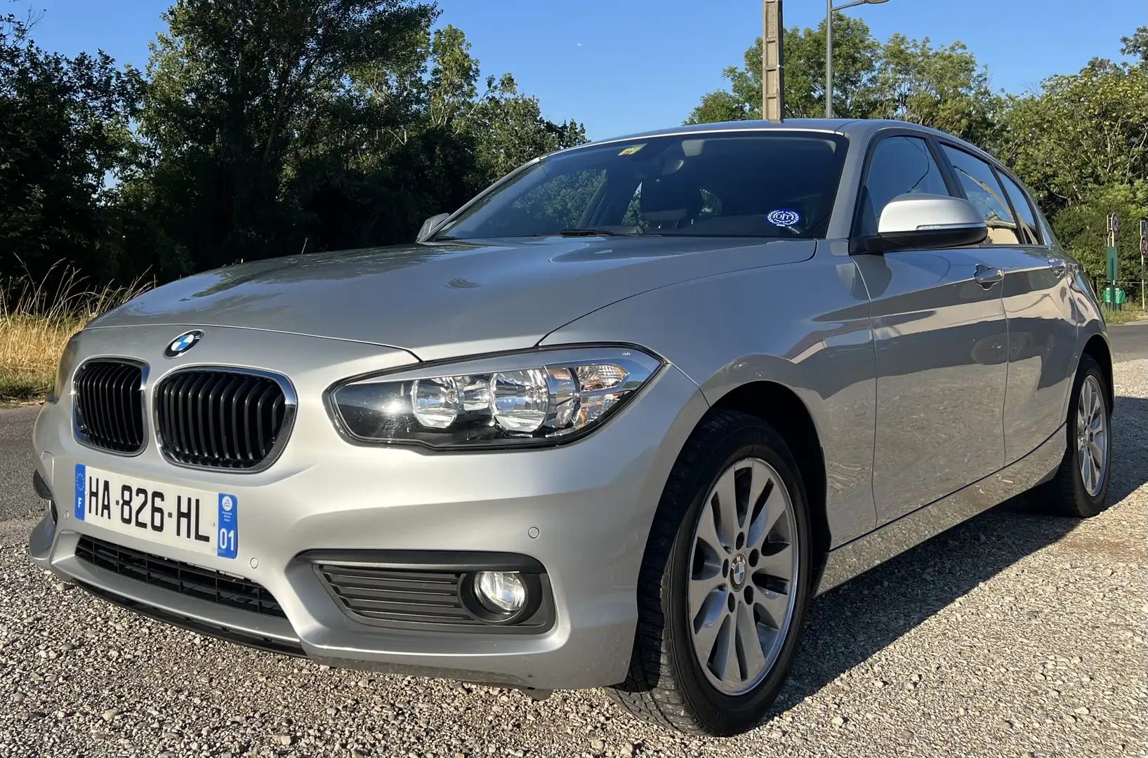BMW 116 116d Aut. Urban Line Argent - 1