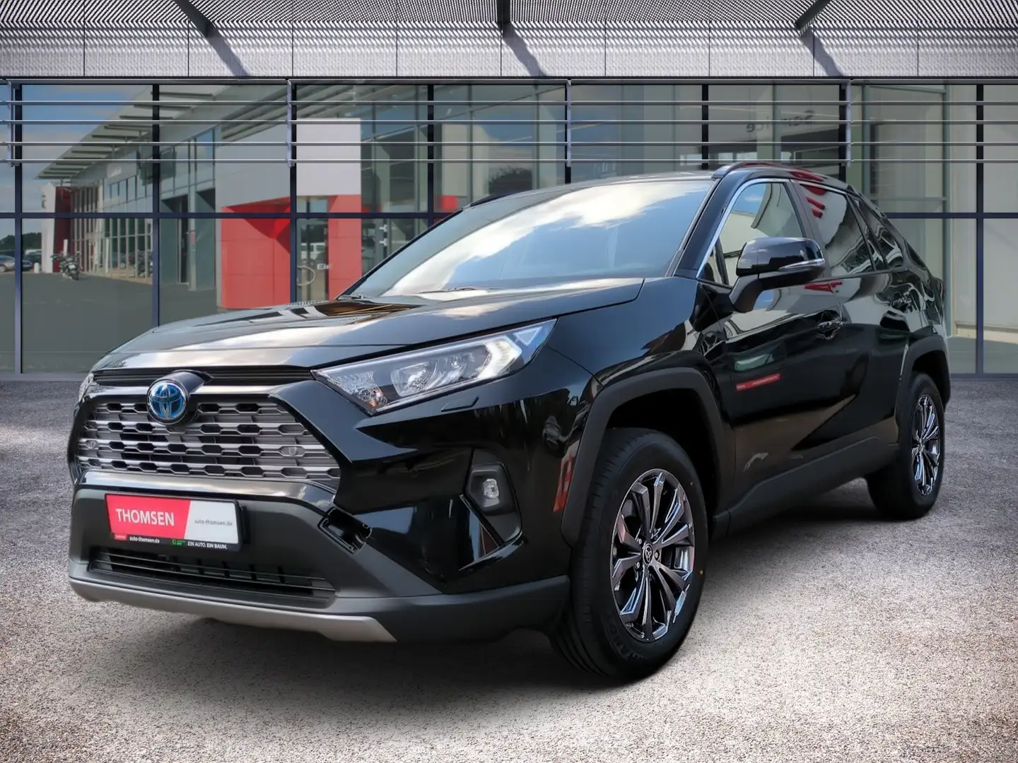 Toyota RAV 4 RAV4 2.5 D Team Deutschland ACC Navi AUT LED LM Zwart - 2