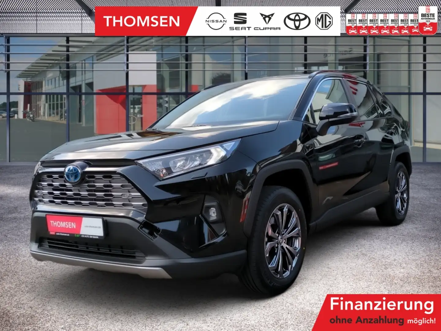 Toyota RAV 4 RAV4 2.5 D Team Deutschland ACC Navi AUT LED LM Černá - 1