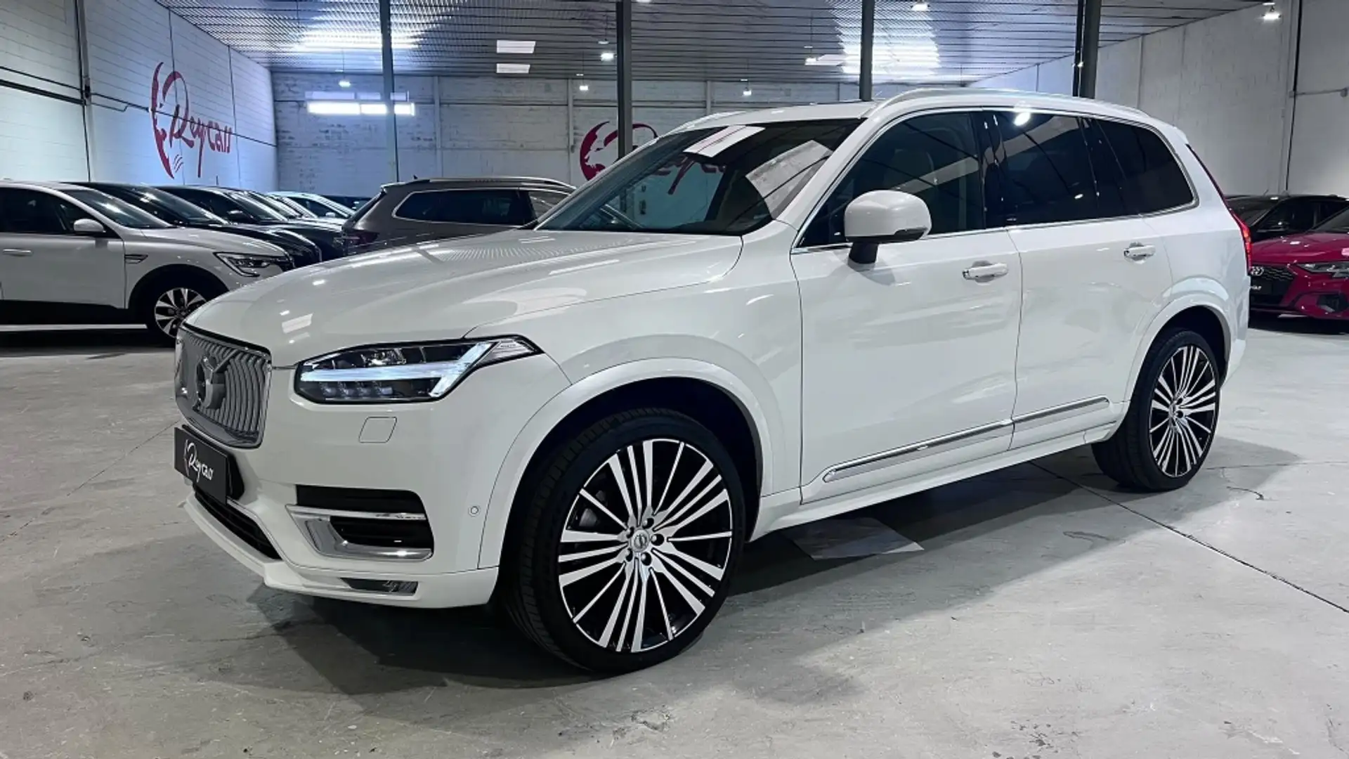 Volvo XC90 B5 Inscription 7pl. AWD Aut. Blanco - 2