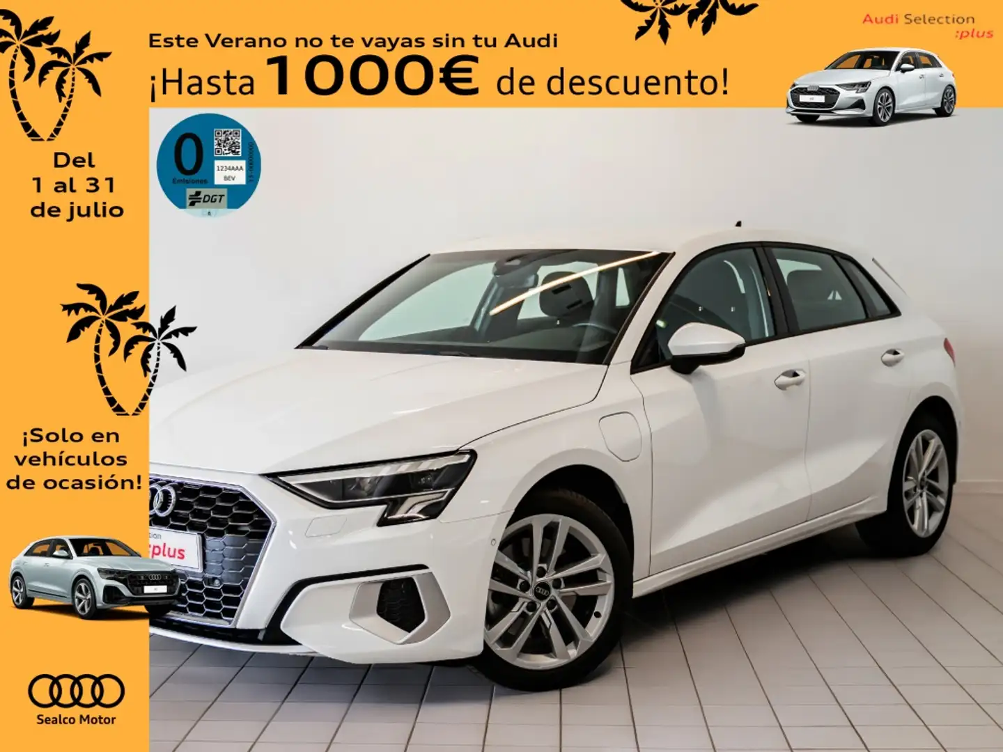 Audi A3 Sportback 40 TFSIe Advanced S tronic Blanco - 1