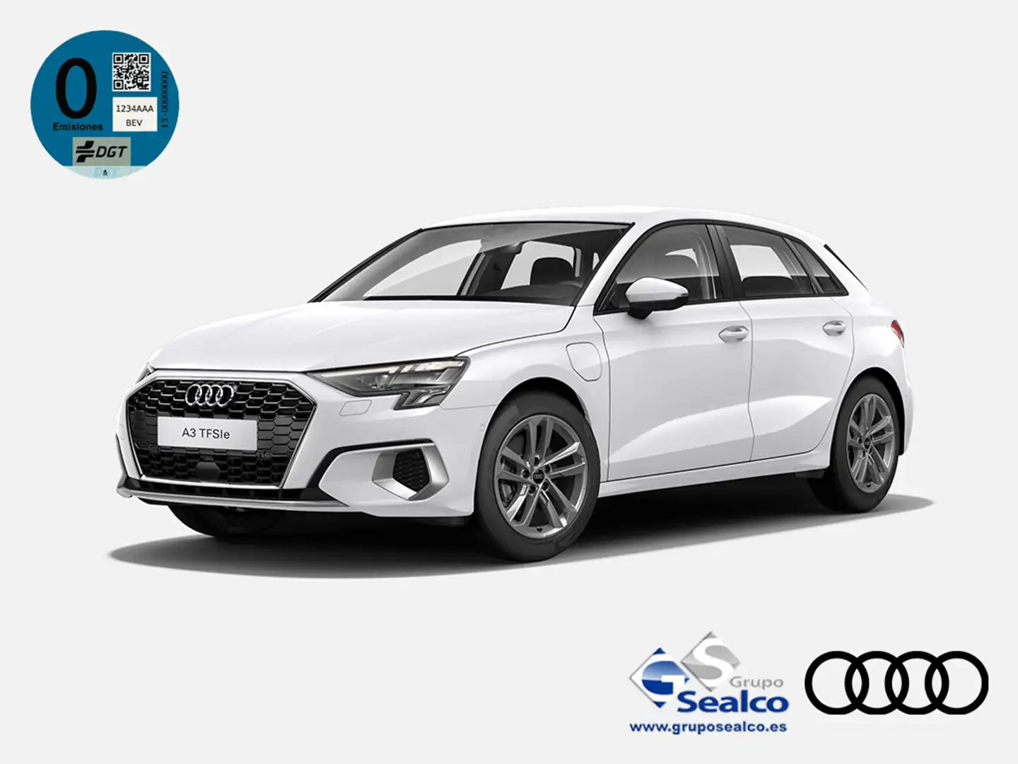 Audi A3 Sportback 40 TFSIe Advanced S tronic Bianco - 1
