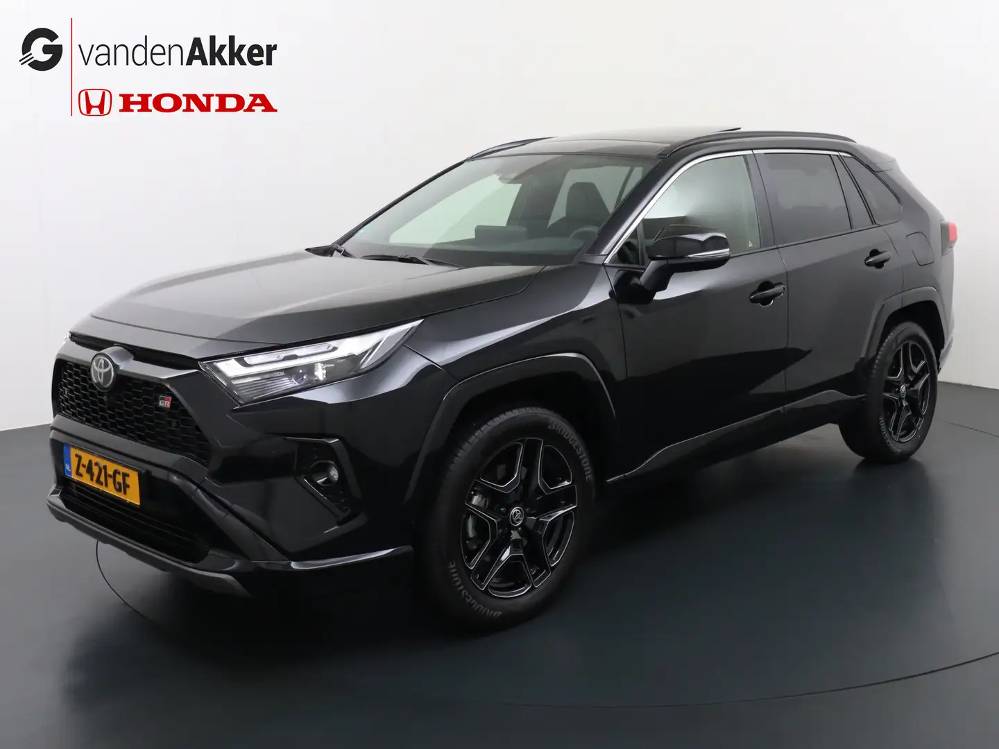 Toyota RAV 4 2.5 Hybrid 222pk CVT AWD GR Sport /pan. dak/ 1e. N Noir - 1