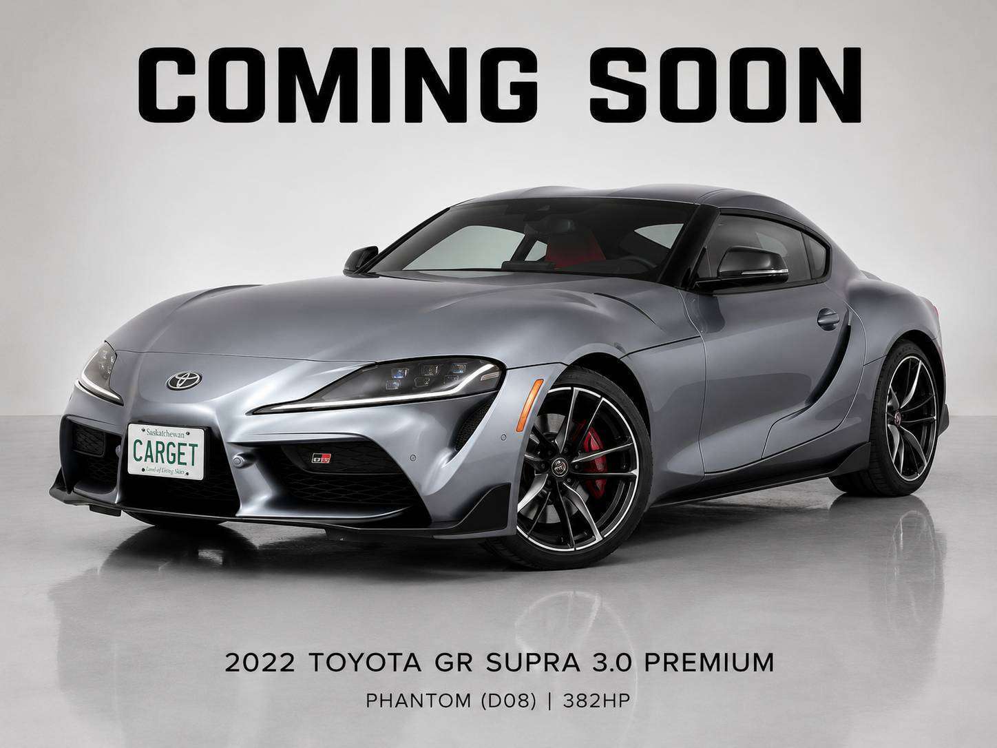 Gray 2022 Toyota Supra Coupe Rear-Wheel Drive Automatic
