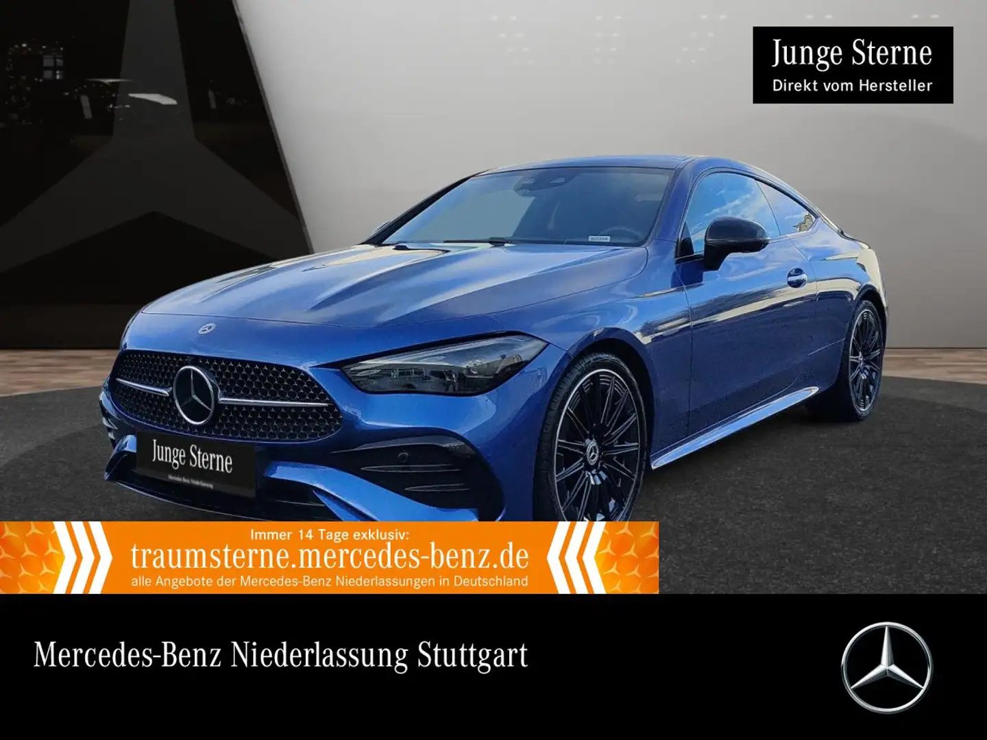 Mercedes-Benz CLE 450 4M AMG+NIGHT+PANO+360+BURMESTER+SITZKLIMA Blau - 1
