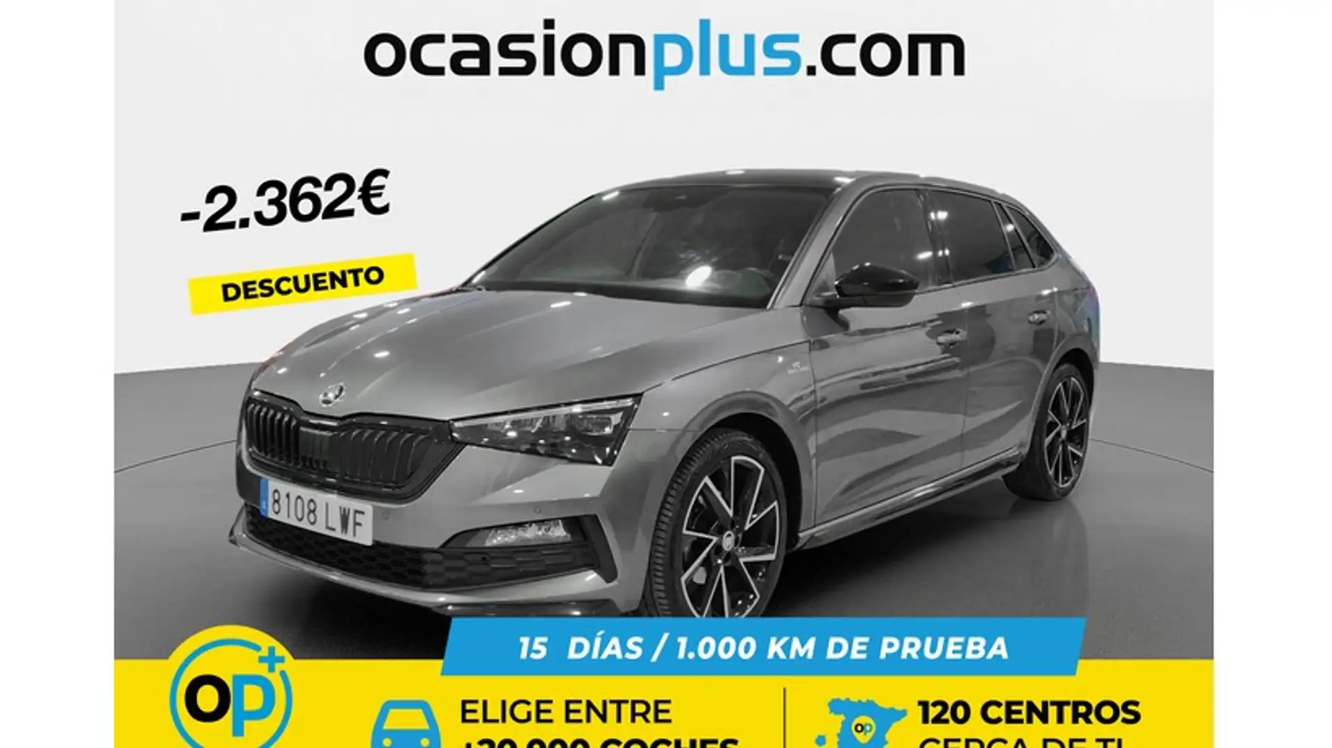 Skoda Scala 1.5 TSI Montecarlo DSG 110kW Gris - 1