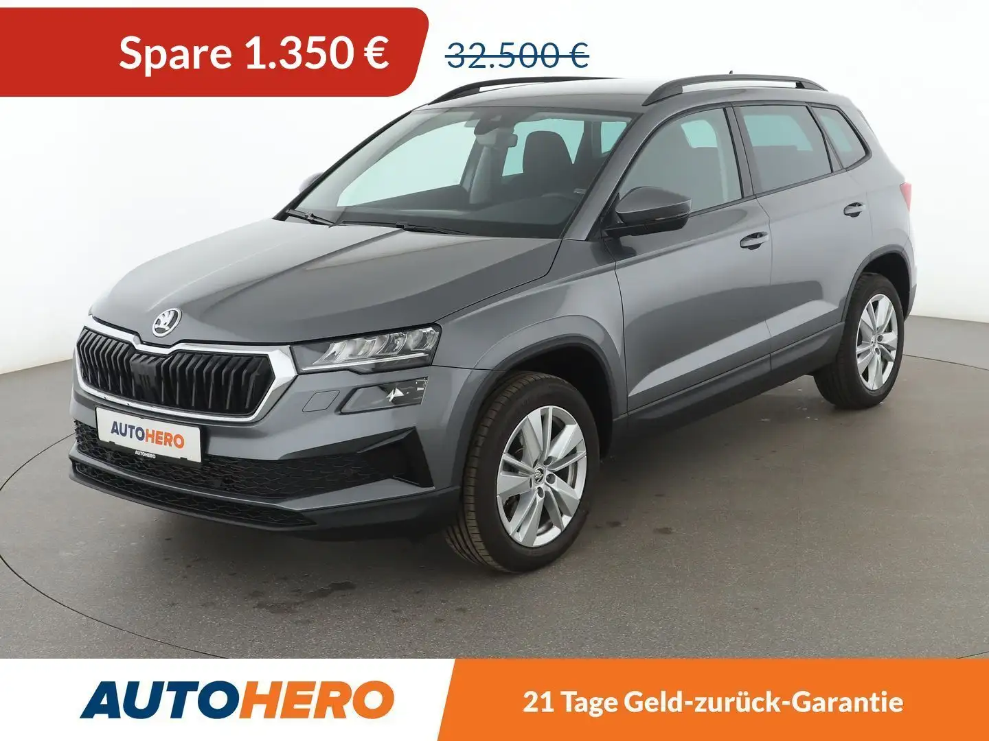 Skoda Karoq 1.5 TSI ACT Selection Aut.*LED*CAM*PDC*NAVI*TEMPO* Grau - 1