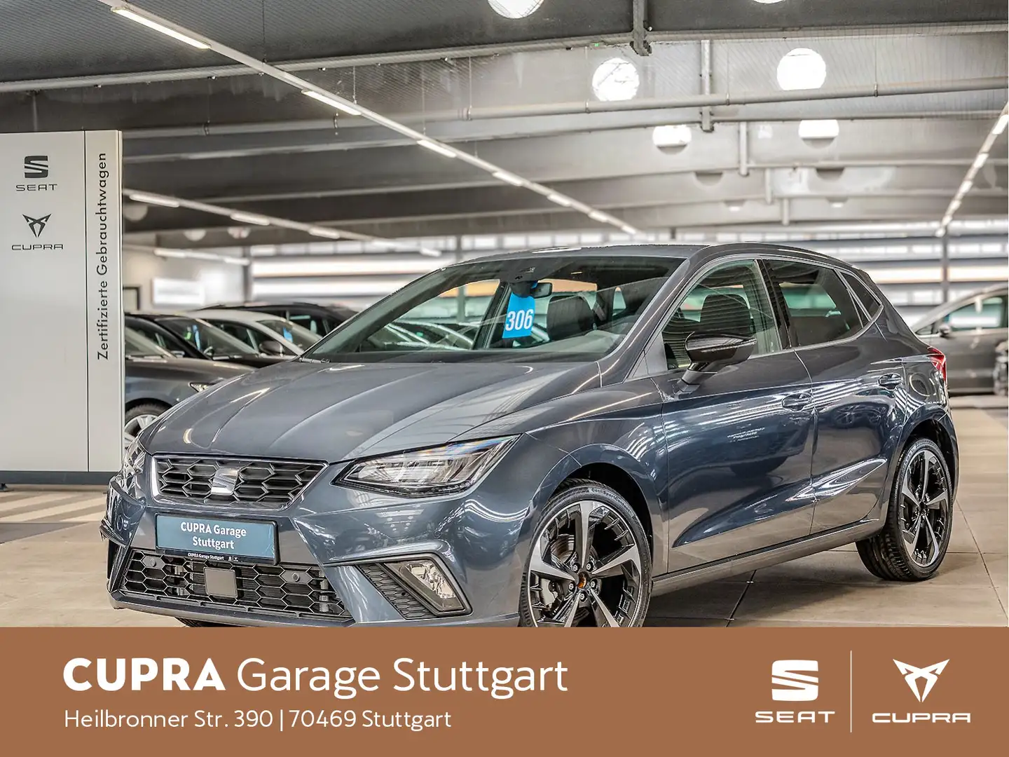 SEAT Ibiza FR-Line 1.0 TSI DSG 85 kW Gris - 2