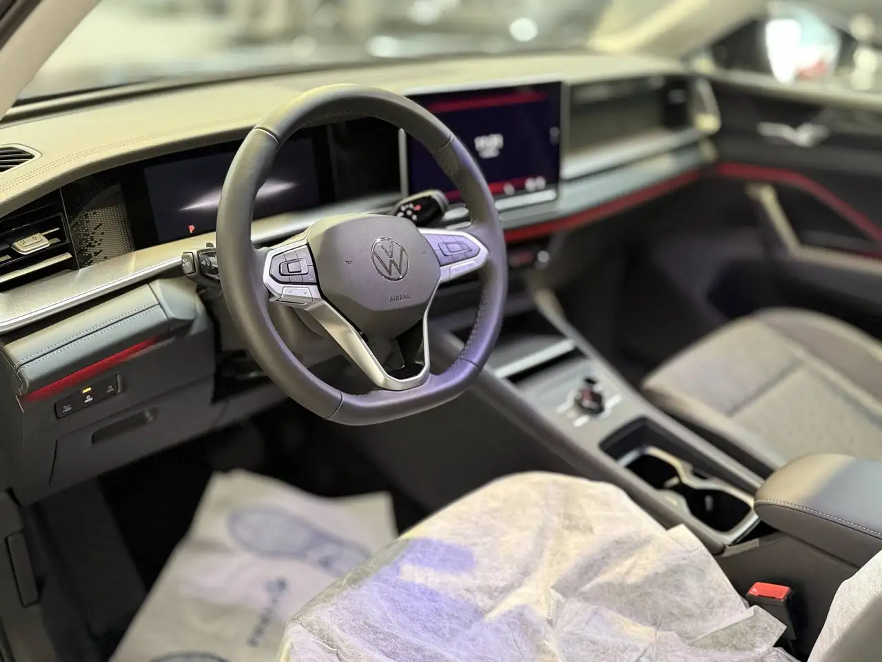 Volkswagen Tayron 1.5 eTSI 150PK 7 zitplaatsen Led zetelverwarming el koffer, миниатюра 6