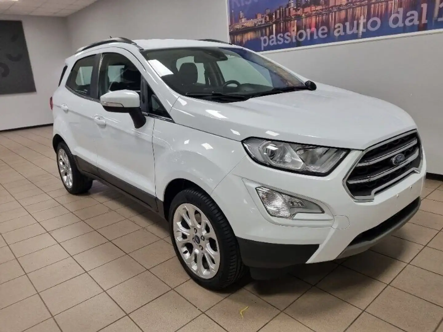 Ford EcoSport 1.0 EcoBoost 125 CV Start&Stop Titanium Bianco - 1