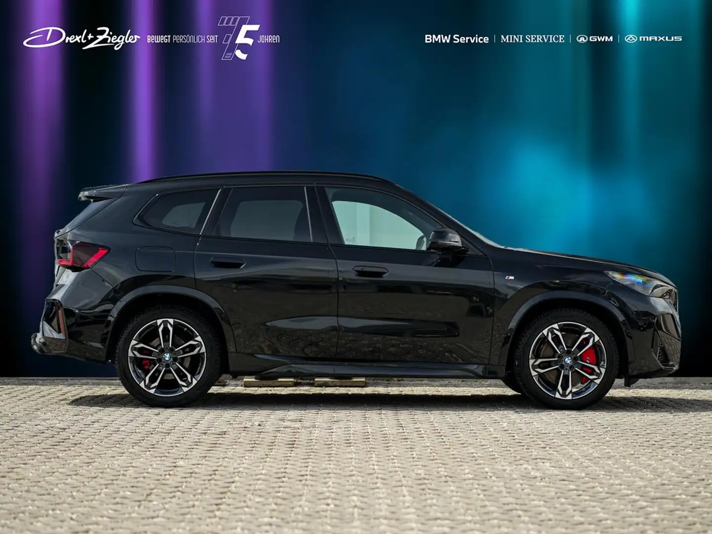 BMW X1 xDrive20d M-SportPRO 19" AHK GSD ACC HuD H&K Schwarz - 2