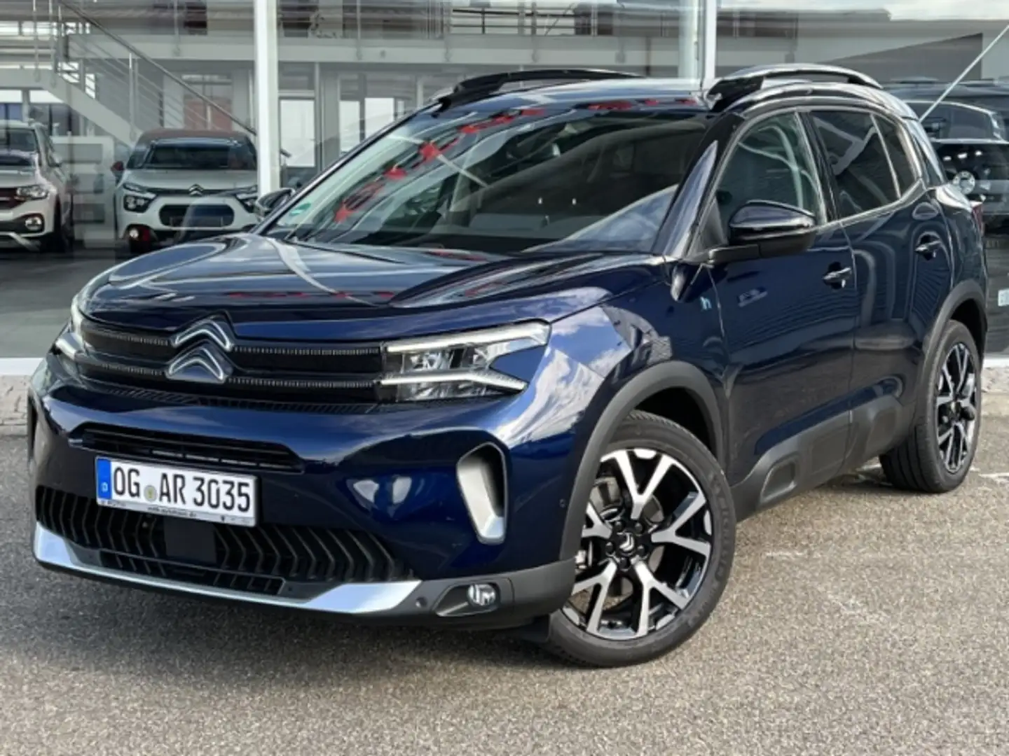 Citroen C5 Aircross Shine Pack Plug-In Hybrid 225 e-EAT8 Panodach Albastru - 1