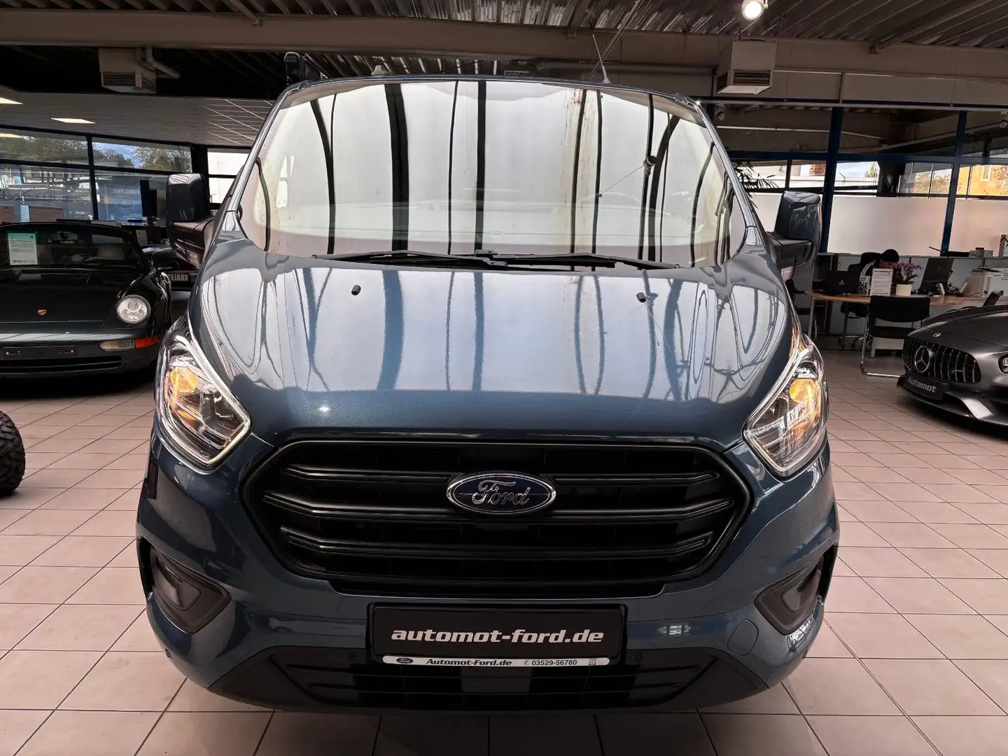 Ford Transit Custom 2.0 TDCi 280 L1 Trend*Klima Blau - 2