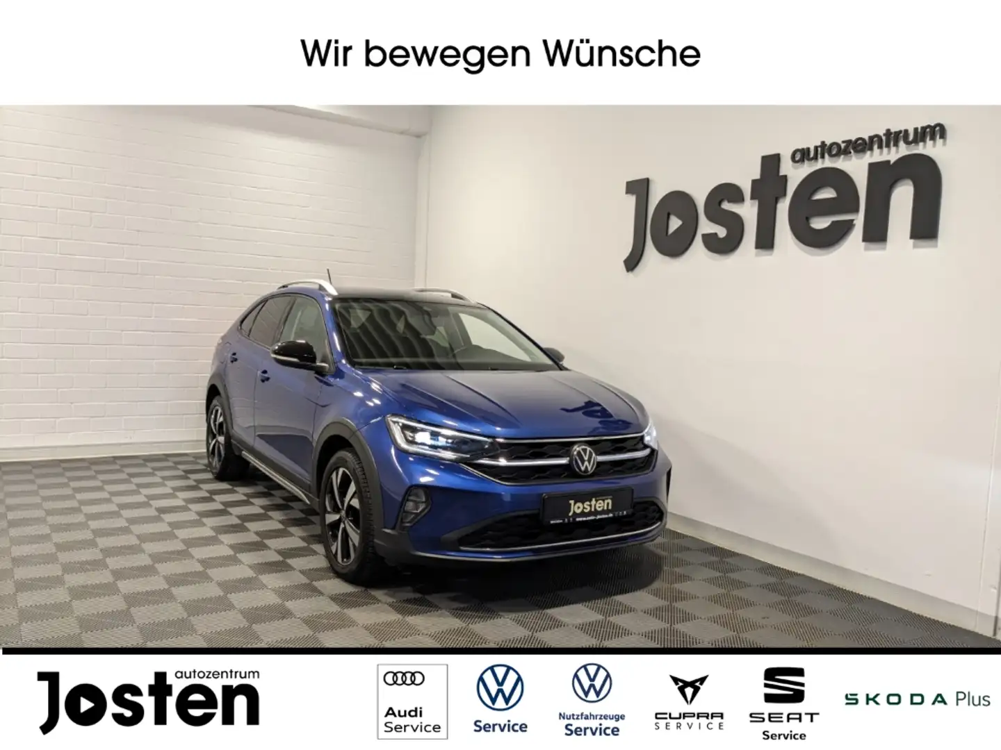 Volkswagen Taigo Style 1.0 TSI IQ LIGHT IQ DRIVE ACC NAVI Blau - 1
