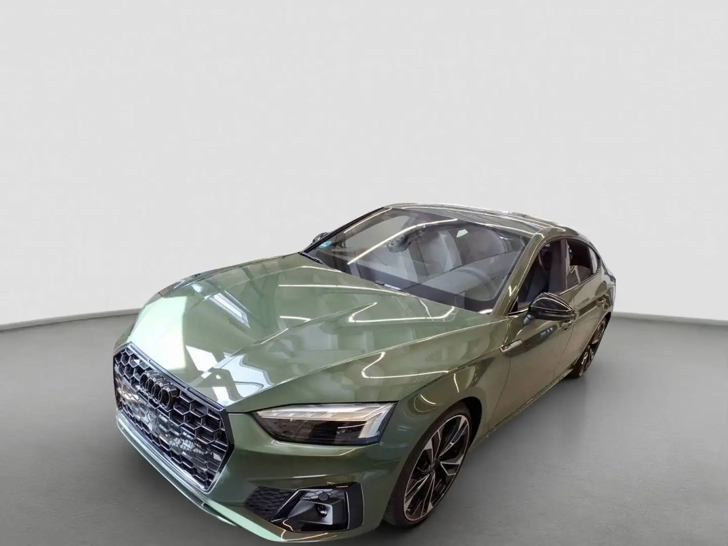 Audi A5 35 TFSI S-TR S-LINE MATRIX+NAVI+B&O Grün - 2