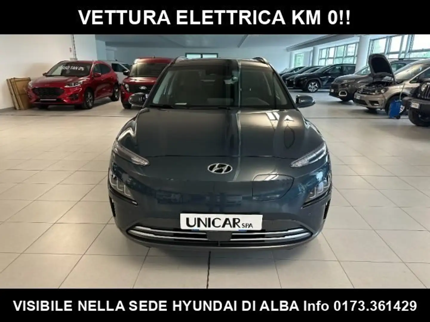 Hyundai KONA Kona 39 kWh EXCLUSIVE KM0 Blu/Azzurro - 2