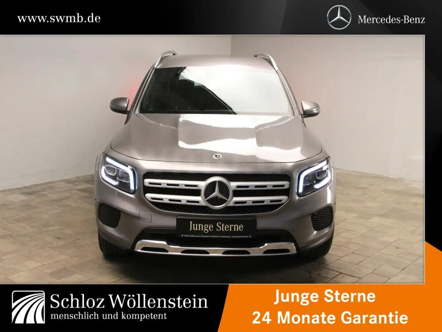 Mercedes-Benz GLB 200 Progressive/LED/AHK/KeylessGO/RfCam/EDW Grijs - 2