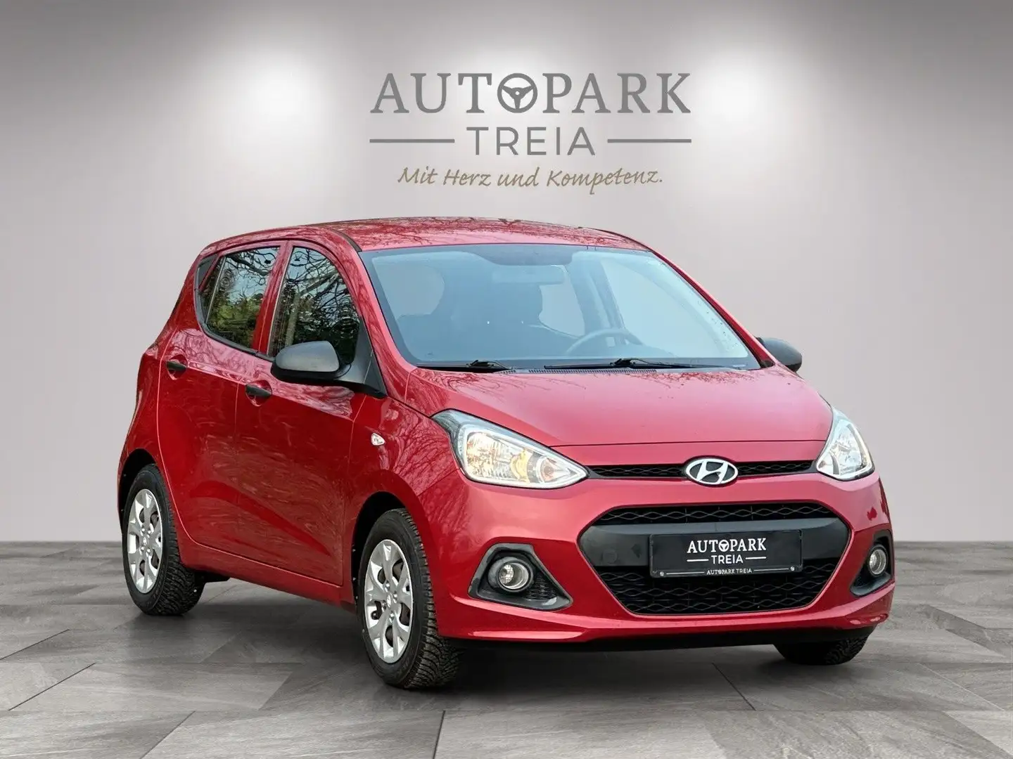 Hyundai i10 Classic (TÜV-KLIMA-AUX-WENIG KM) Rot - 1