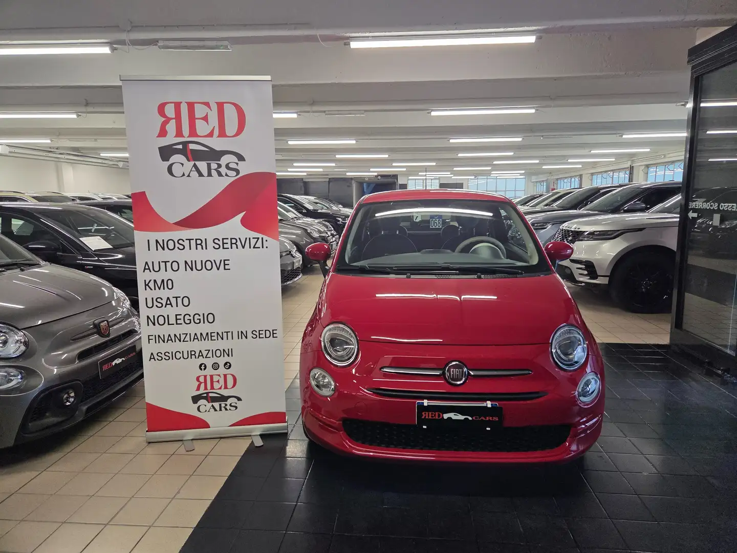 Fiat 500 1.2 Pop 69cv Rosso - 1