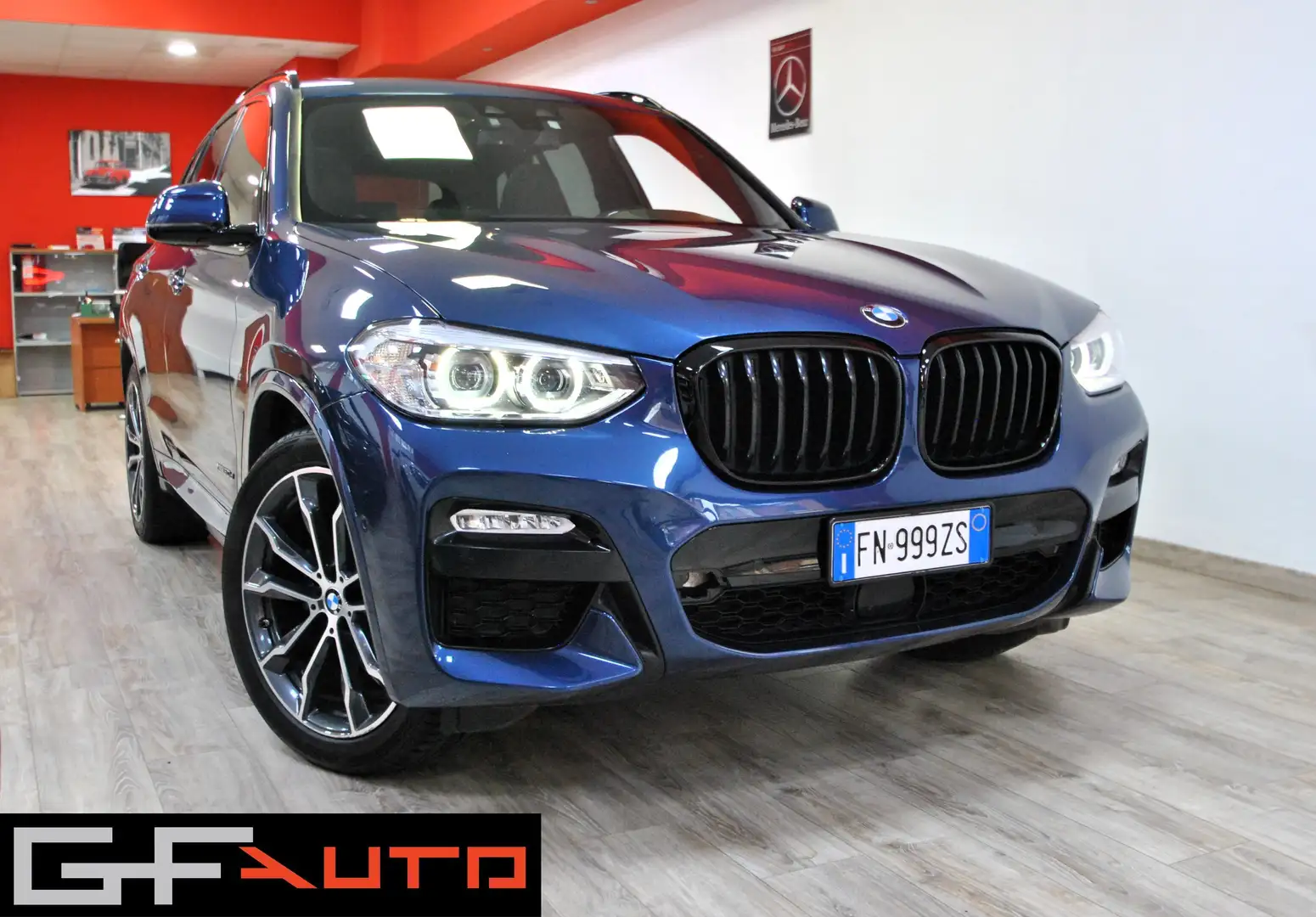 BMW X3 X3 F25 2010 xdrive20d * M. SPORT.* TETTO . FULL. Blu/Azzurro - 1