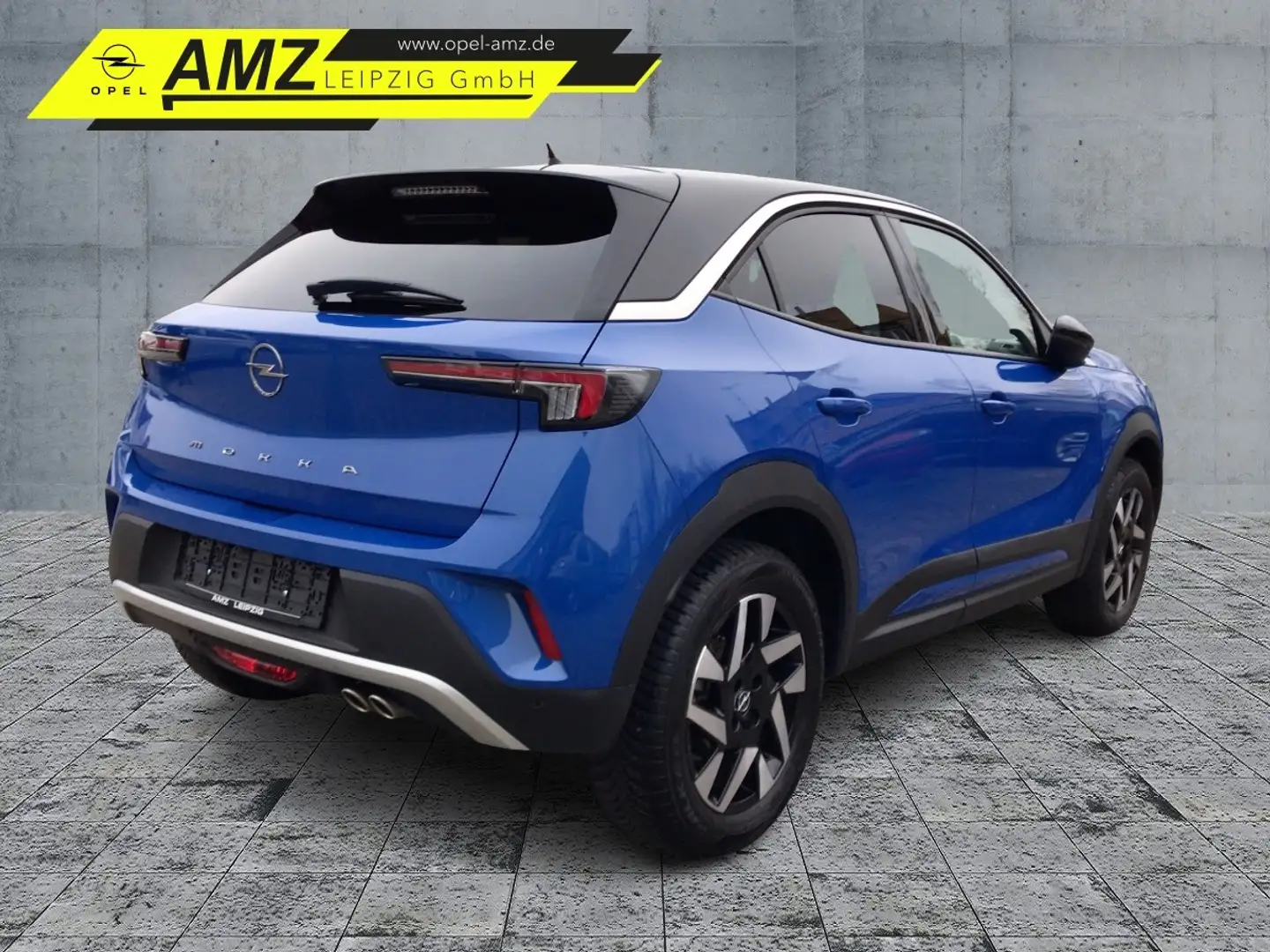 Opel Mokka 1.2 Turbo Elegance *HU AU NEU* Blauw - 2