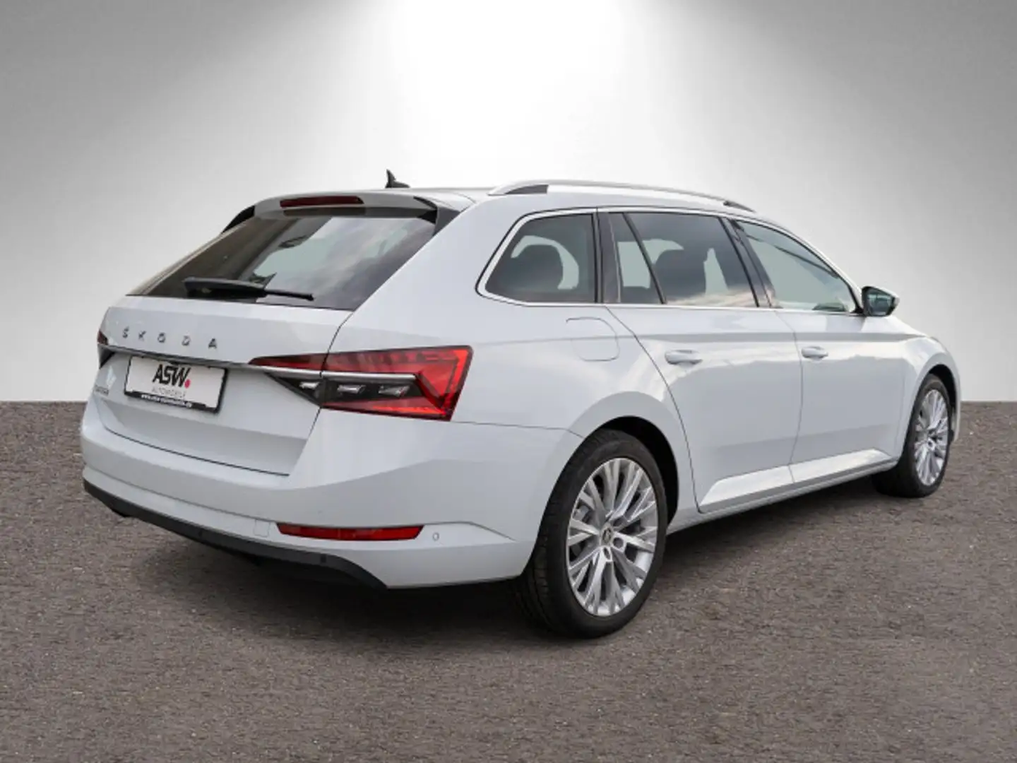Skoda Superb Combi Style 2.0TDI DSG LED Navi Stdhz AHK Blanc - 2