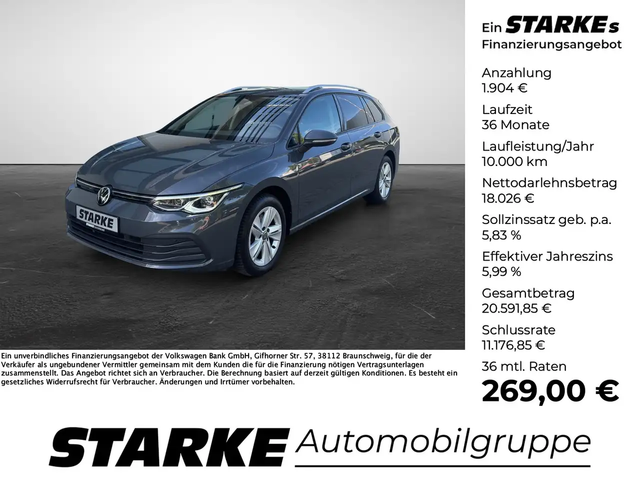 Volkswagen Golf 2.0 TDI DSG Life