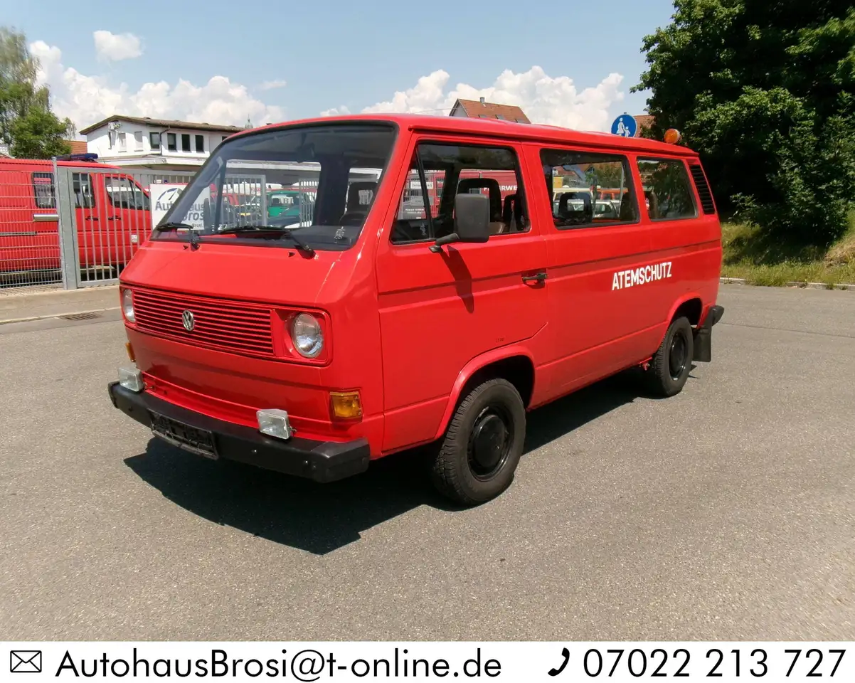 Volkswagen T3 Oldtimer 2.0 Lufti * Oldtimer mit Garantie * wenig km * ex. Feuerwehr *, foto 1