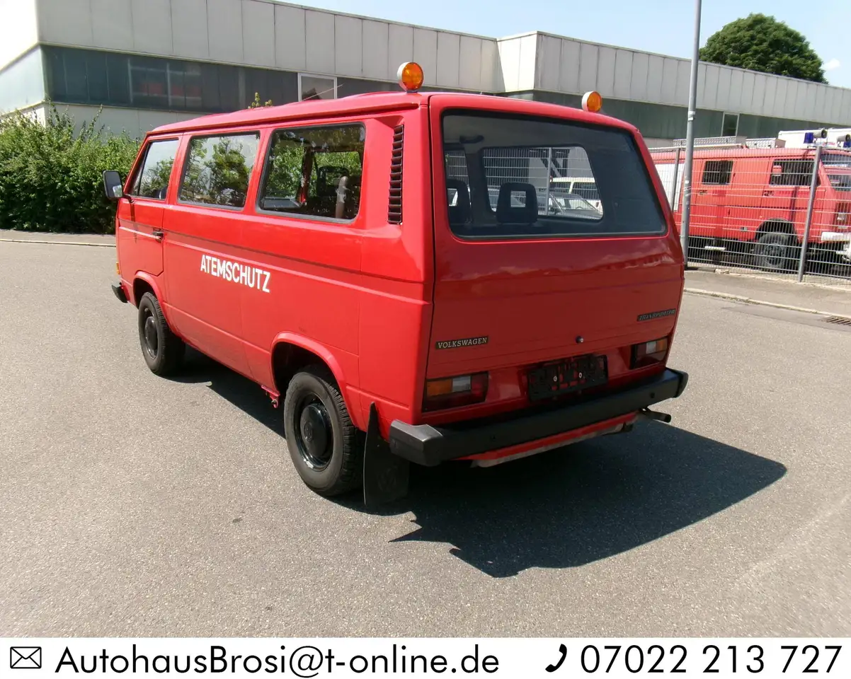Volkswagen T3 Oldtimer 2.0 Lufti * Oldtimer mit Garantie * wenig km * ex. Feuerwehr *, foto 3